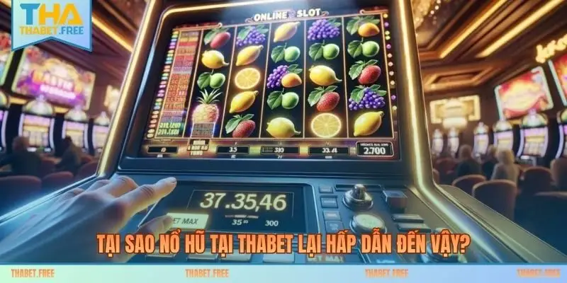 Tại sao nổ hũ tại THABET lại hấp dẫn đến vậy?